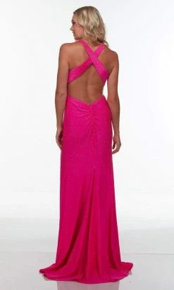 Alyce Paris - 61153 Scoop Neck Embellished Gown