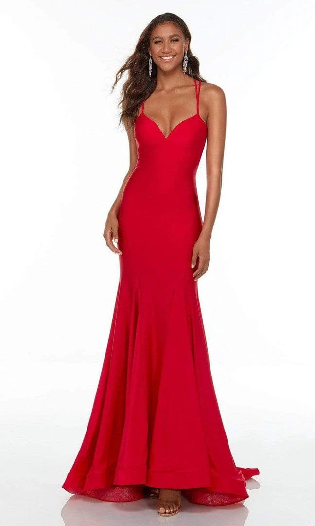 Alyce Paris - 61165 Sleeveless Fit And Flare Gown 8 Alyce Paris - 61165 Sleeveless Fit And Flare Gown