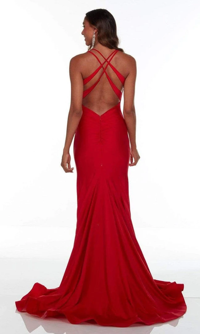 Alyce Paris - 61165 Sleeveless Fit And Flare Gown 9 Alyce Paris - 61165 Sleeveless Fit And Flare Gown