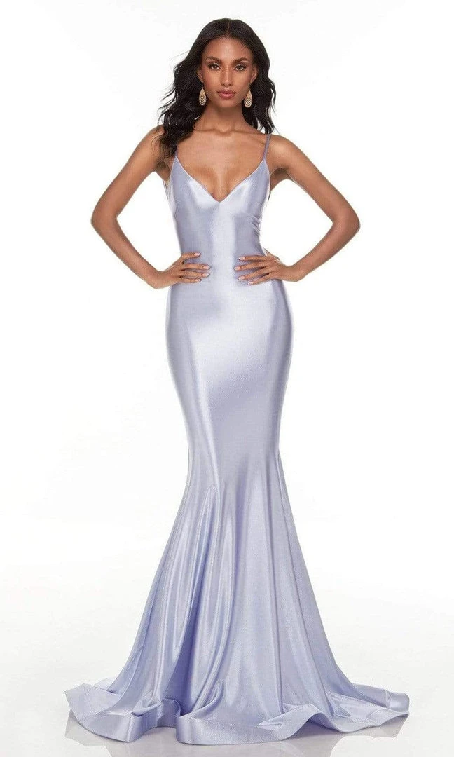 Alyce Paris - 61169 Long V-Neck Mermaid Gown 8 Alyce Paris - 61169 Long V-Neck Mermaid Gown
