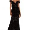 Alyce Paris - 61187 Off Shoulder Sheath Gown 2 Alyce Paris - 61187 Off Shoulder Sheath Gown