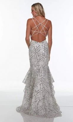 Alyce Paris - 61212 Two Piece Strappy Sequined Gown