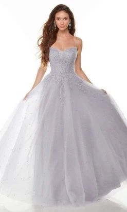 Alyce Paris - 61220 Lace Ornate A-Line Gown 13 Alyce Paris - 61220 Lace Ornate A-Line Gown