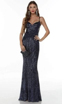 Alyce Paris 61229 - Sequined Sweetheart Evening Gown