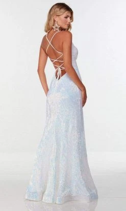 Alyce Paris - 61231 Cross Styled Sequin Gown 13 Alyce Paris - 61231 Cross Styled Sequin Gown