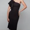 Alyce Paris 70005 - Ruffle Sleeve Fitted Formal Dress 2 Alyce Paris 70005 - Ruffle Sleeve Fitted Formal Dress