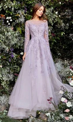 Andrea And Leo - A1024 Enchanting Embellished A-Line Dress