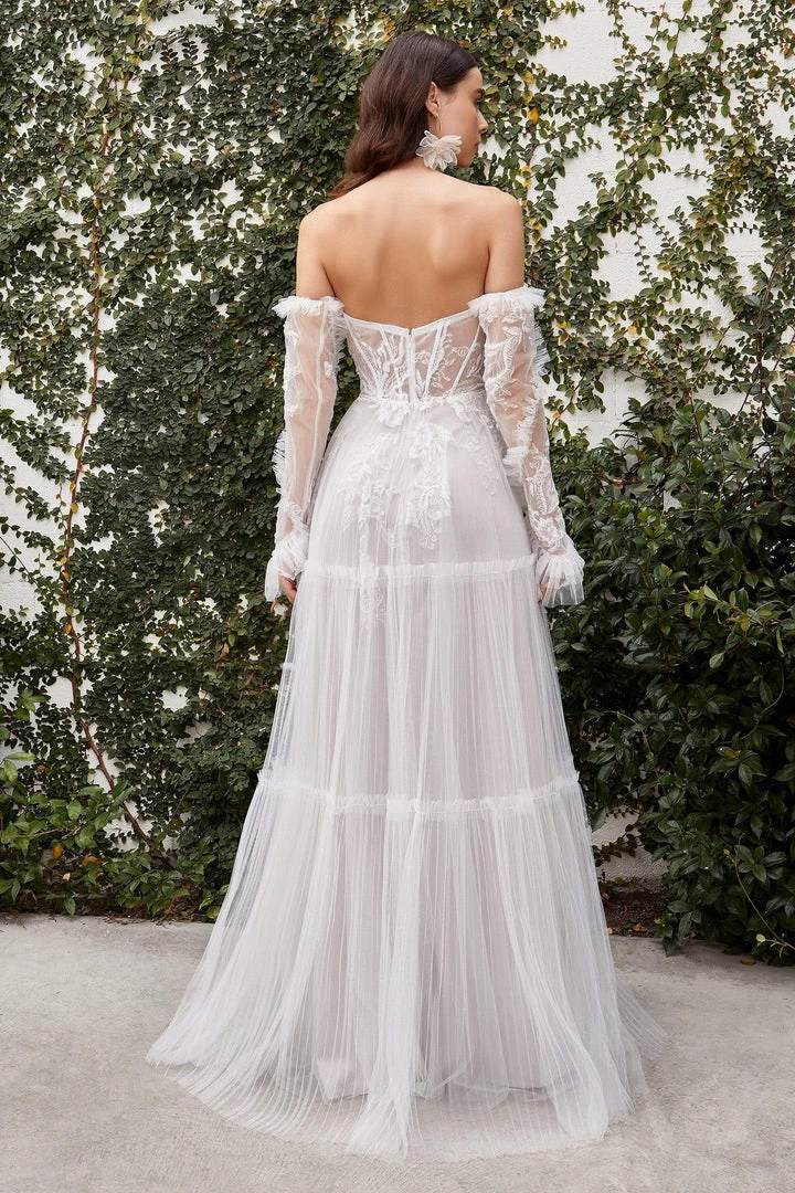 Andrea And Leo - A1037W Embroidered Sweetheart Bridal Gown 4 Andrea And Leo - A1037W Embroidered Sweetheart Bridal Gown