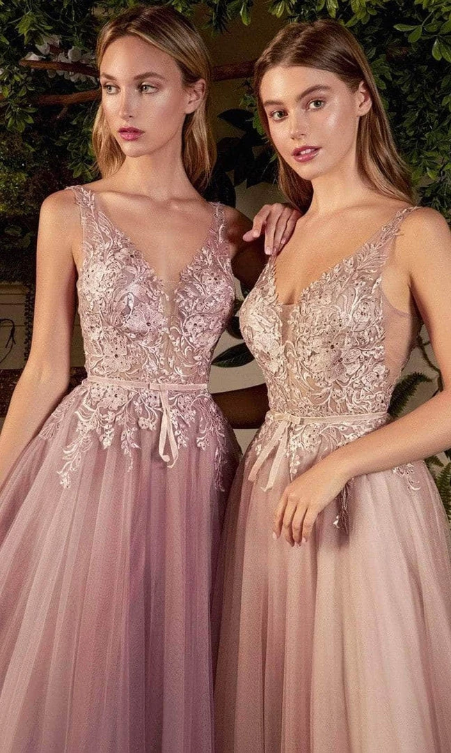 Andrea And Leo A1045C - Embroidered Tulle Prom Dress 5 Andrea And Leo A1045C - Embroidered Tulle Prom Dress