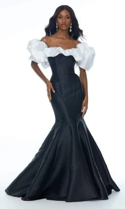 Ashley Lauren - 11057 Puff Ruffle Off Shoulder Mikado Mermaid Gown 25 Ashley Lauren - 11057 Puff Ruffle Off Shoulder Mikado Mermaid Gown