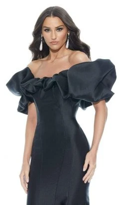 Ashley Lauren - 11057 Puff Ruffle Off Shoulder Mikado Mermaid Gown 21 Ashley Lauren - 11057 Puff Ruffle Off Shoulder Mikado Mermaid Gown
