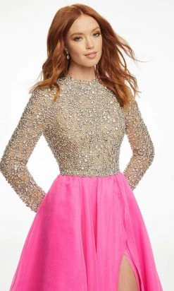 Ashley Lauren - 11065 High Neck A-Line Evening Dress 12 Ashley Lauren - 11065 High Neck A-Line Evening Dress