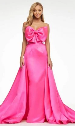 Ashley Lauren - 11073 Strapless Column/A-Line Evening Gown