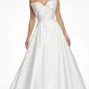Ashley Lauren - 11097 Bow Accent Strapless Bodice Mikado Ballgown 1 Ashley Lauren - 11097 Bow Accent Strapless Bodice Mikado Ballgown