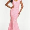 Ashley Lauren - 11112 Off Shoulder Sequin Gown