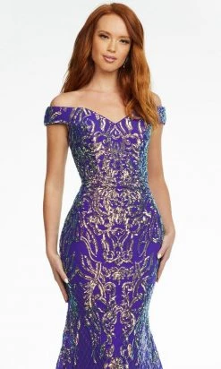 Ashley Lauren - 11115 Intricate Sequin Gown