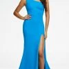 Ashley Lauren - 11119 One Shoulder Lace Up Gown 2 Ashley Lauren - 11119 One Shoulder Lace Up Gown