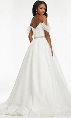 Ashley Lauren - 11129 Off Shoulder Organza Ballgown