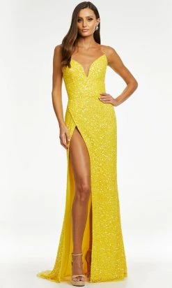 Ashley Lauren - 11143 Sequin Strapless Gown