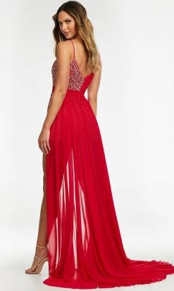 Ashley Lauren - 11151 Beaded Chiffon Draped Romper 16 Ashley Lauren - 11151 Beaded Chiffon Draped Romper