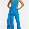 Ashley Lauren - 11152 Drape Cascade Jumpsuit 1 Ashley Lauren - 11152 Drape Cascade Jumpsuit