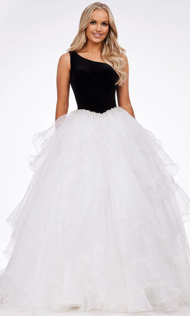 Ashley Lauren - 11165 Jeweled Organza Ballgown 3 Ashley Lauren - 11165 Jeweled Organza Ballgown