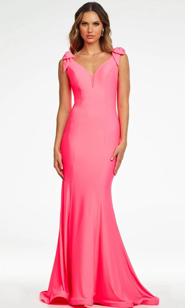 Ashley Lauren - 11183 Bead-Draped Back Gown 7 Ashley Lauren - 11183 Bead-Draped Back Gown