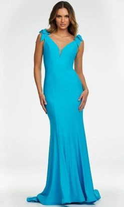 Ashley Lauren - 11183 Bead-Draped Back Gown 24 Ashley Lauren - 11183 Bead-Draped Back Gown