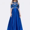 Ashley Lauren - 1146 Embroidered Lace Ball Gown