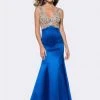 Ashley Lauren - 1150 Crystal Beaded Bustier Evening Dress