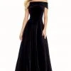Ashley Lauren - 1301 Off The Shoulder Velvet Ball Gown