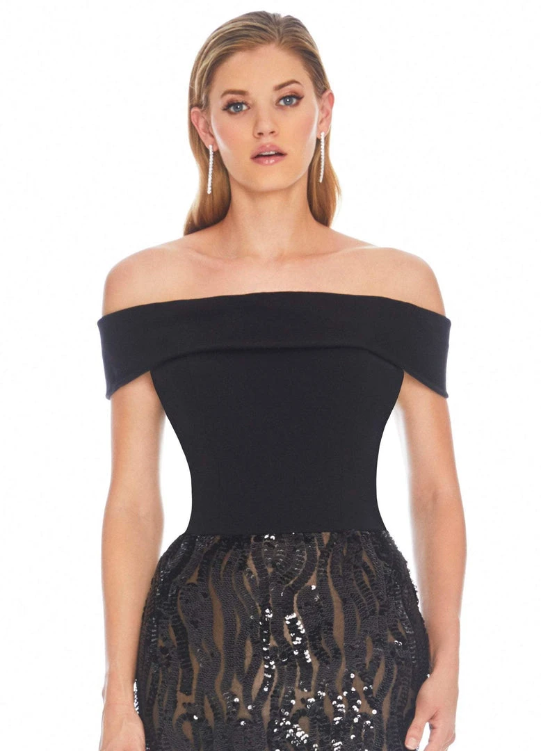 Ashley Lauren - 1348 Off-Shoulder Fitted Mermaid Evening Dress 5 Ashley Lauren - 1348 Off-Shoulder Fitted Mermaid Evening Dress