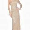 Ashley Lauren - 1425 One Shoulder Beaded Evening Gown 2 Ashley Lauren - 1425 One Shoulder Beaded Evening Gown