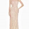 Ashley Lauren - 1429 Sequin Embellished Off-Shoulder Gown 1 Ashley Lauren - 1429 Sequin Embellished Off-Shoulder Gown