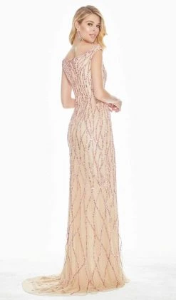 Ashley Lauren - 1429 Sequin Embellished Off-Shoulder Gown