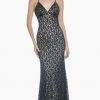Ashley Lauren - 1430 Sequined Lace Long Sheath Gown 2 Ashley Lauren - 1430 Sequined Lace Long Sheath Gown