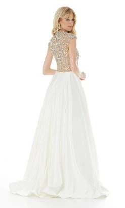 Ashley Lauren - 1980 Pearl Beading A-Line Evening Gown