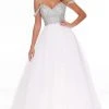Ashley Lauren - 1991 Embellished Off Shoulder Ballgown 2 Ashley Lauren - 1991 Embellished Off Shoulder Ballgown