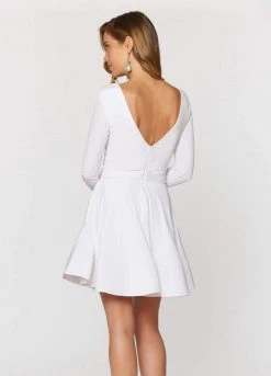 Ashley Lauren - 4043 A-Line Jersey Cocktail Dress