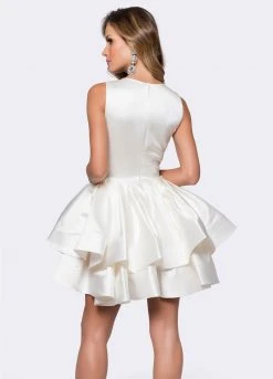 Ashley Lauren - 4045 Pleated A-Line Cocktail Dress 25 Ashley Lauren - 4045 Pleated A-Line Cocktail Dress