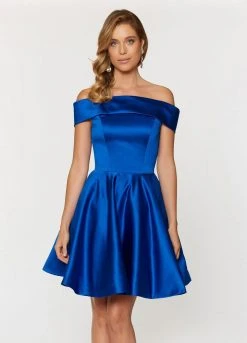 Ashley Lauren - 4047 Off The Shoulder Cocktail Dress