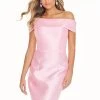Ashley Lauren - 4066 Off Shoulder Mikado Cocktail Dress