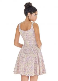 Ashley Lauren - 4282 Tweed A-line Dress With Jacket