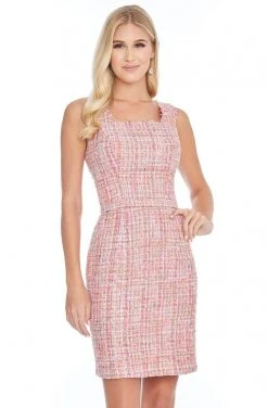Ashley Lauren - 4323 Square Neck Sheath Cocktail Dress