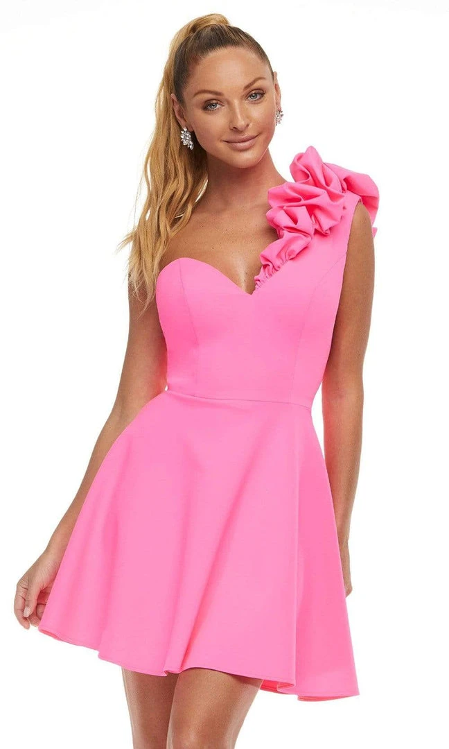 Ashley Lauren - 4468 Asymmetrical A-Line Cocktail Dress 5 Ashley Lauren - 4468 Asymmetrical A-Line Cocktail Dress