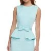 Ashley Lauren - 4475 Sleeveless Peplum Fitted Short Dress