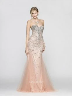 SCALA BG Haute - G3501 Dress In Peach