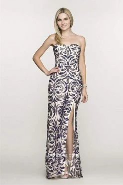 SCALA BG Haute - G47691 Dress In Navy Nude