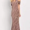 Cameron Blake By Mon Cheri - 119668 Beaded Draped Evening Dress 1 Cameron Blake By Mon Cheri - 119668 Beaded Draped Evening Dress