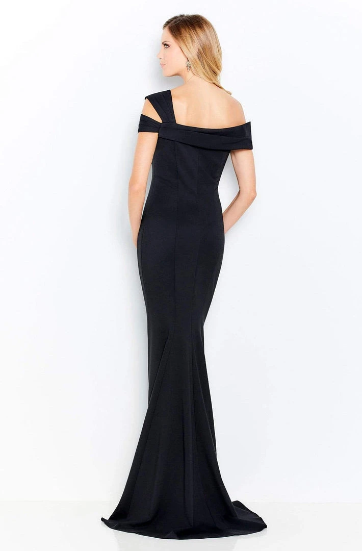 Cameron Blake By Mon Cheri - 120604 Asymmetrical Seamed Evening Dress 4 Cameron Blake By Mon Cheri - 120604 Asymmetrical Seamed Evening Dress